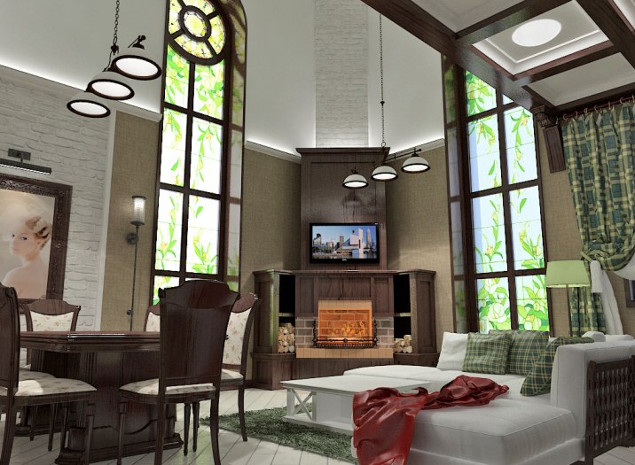 Дом 350 м2 Классика